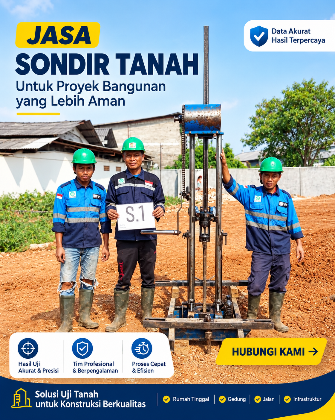 Harga Jasa Sondir Tanah Terbaru dan Faktor Biaya
